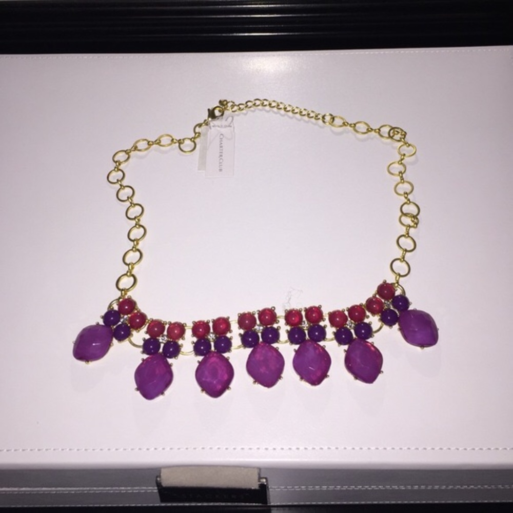 Charter Club statement necklace